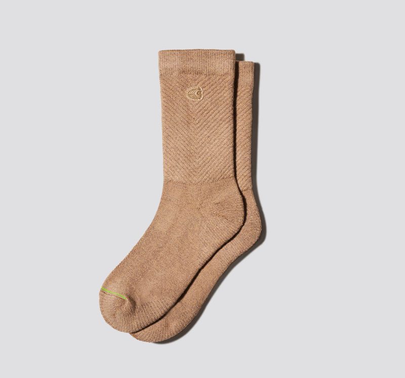 Crew Socks MelangeSand