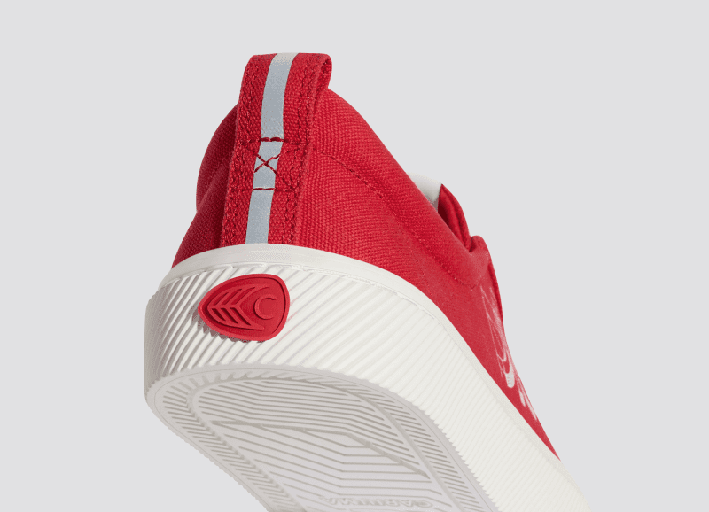 atari oca low red canvas sneaker.slideshow4