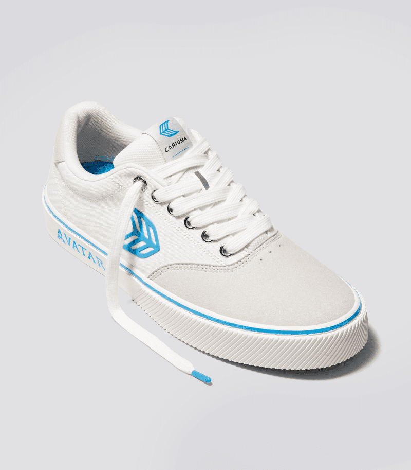 avatar naioca pro off white blue canvas sneaker.fb feed