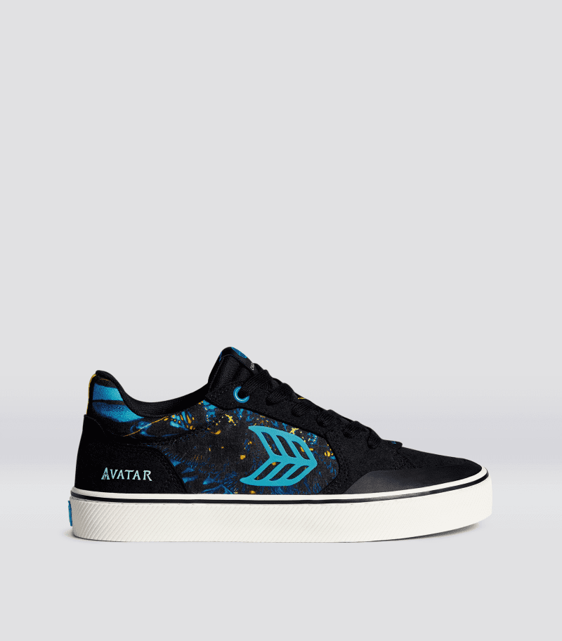 avatar vallely banshee suede sneaker.side view