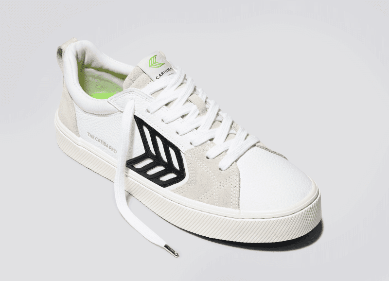 catiba pro white premium leather black sneaker.slideshow3