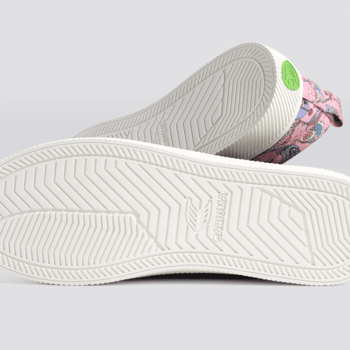 crooked oca low pink graphic print canvas sneaker.slideshow3 fc505ac7 b6ff 4168 9a0c f4280381faa5