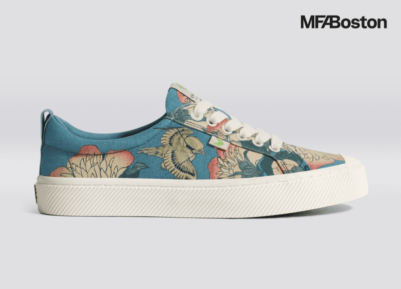 hokusai oca low peonies and canary print canvas sneaker.slideshow1 cb73b597 ce36 44f6 b35c 2bbe757abe23