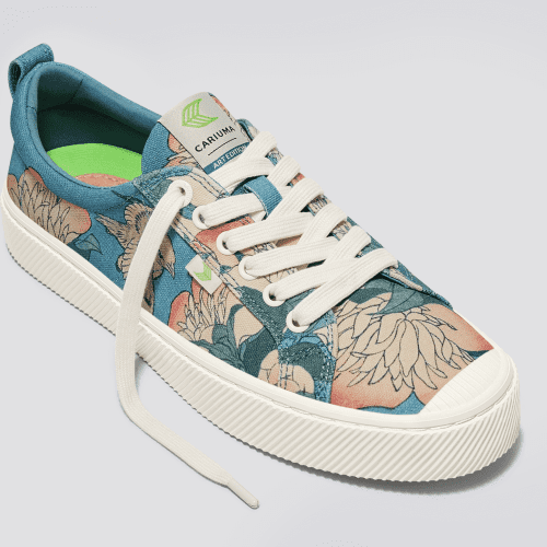 hokusai oca low peonies and canary print canvas sneaker.slideshow2 f69ad0ce 8b02 46b7 a179 9907aced2eb5