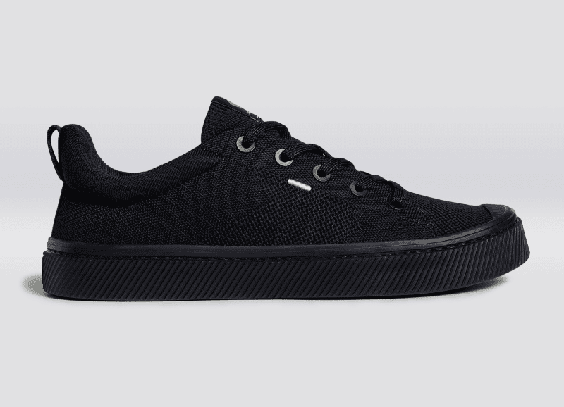 ibi all black knit sneaker.slideshow1