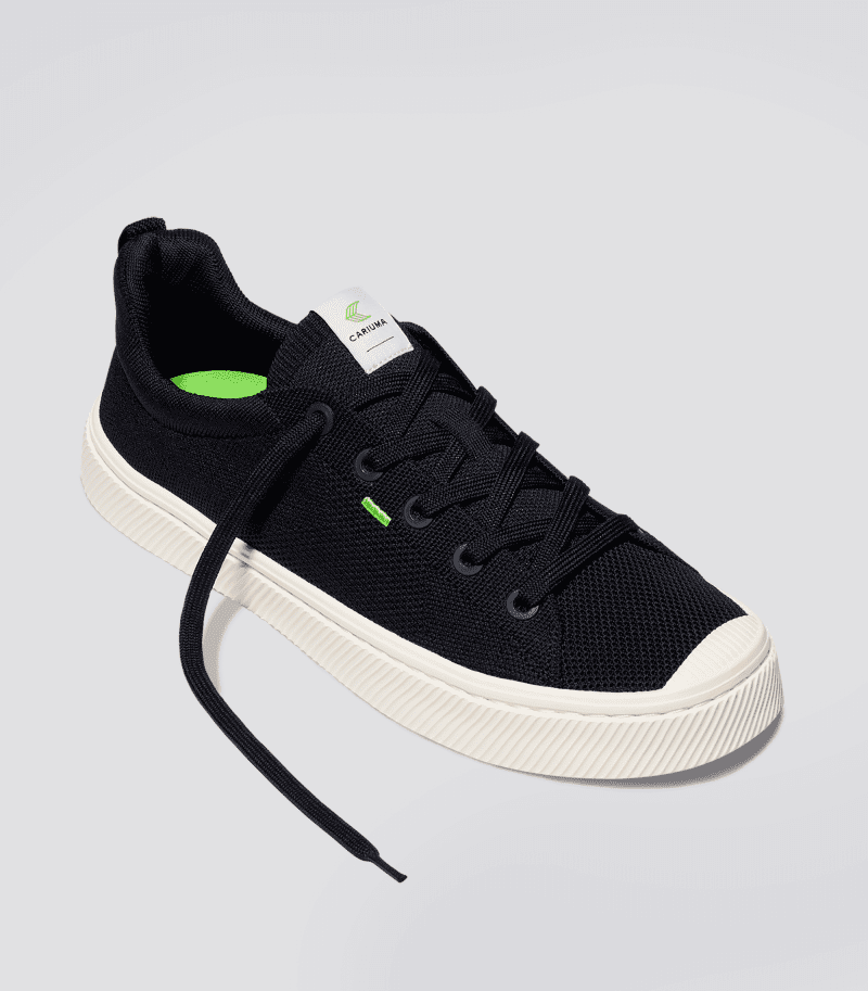 ibi black knit sneaker men.fb feed