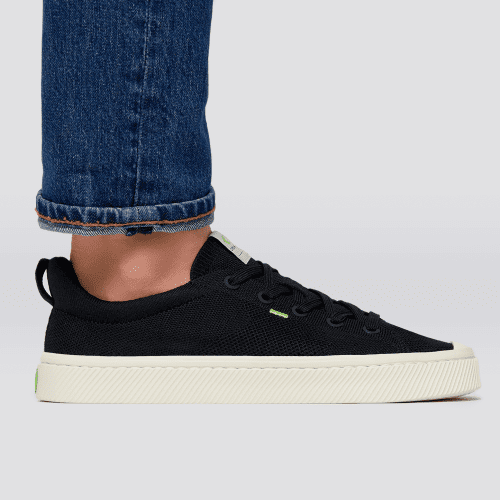 ibi black knit sneaker men.slideshow6