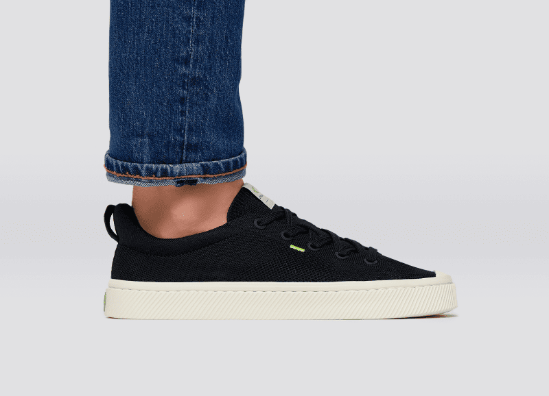 ibi black knit sneaker men.slideshow6