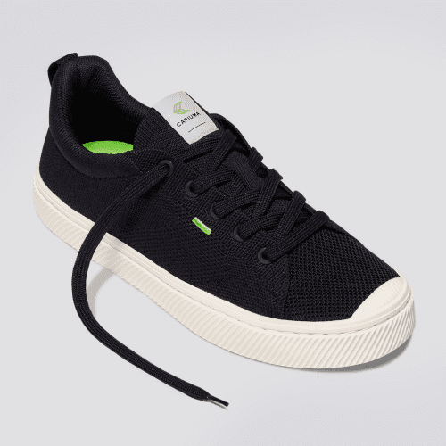 ibi black knit sneaker women.slideshow3