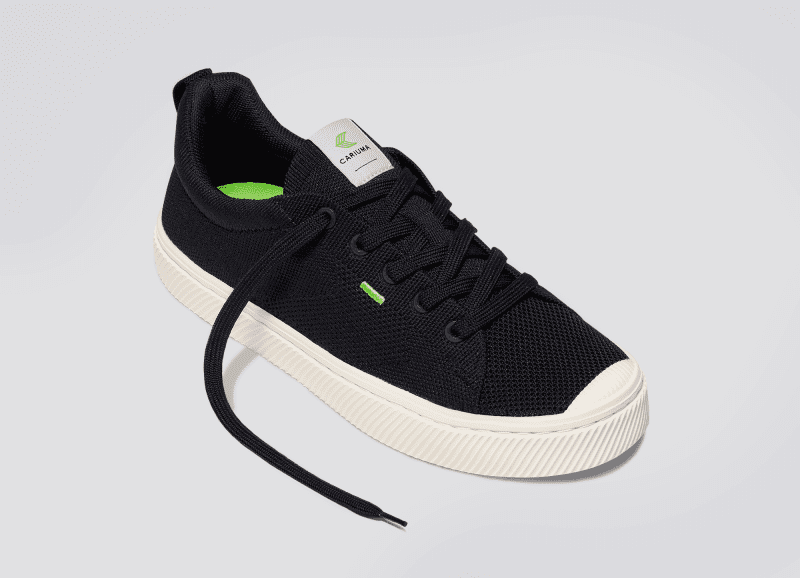 ibi black knit sneaker women.slideshow3