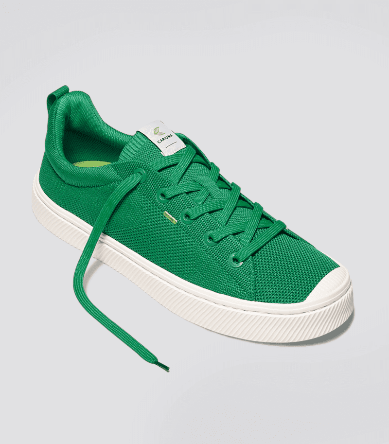 ibi green knit sneaker.fb feed