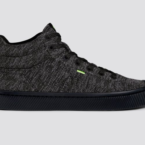 ibi high stone black knit sneaker.slideshow1