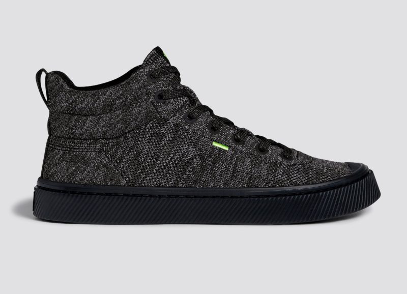 ibi high stone black knit sneaker.slideshow1