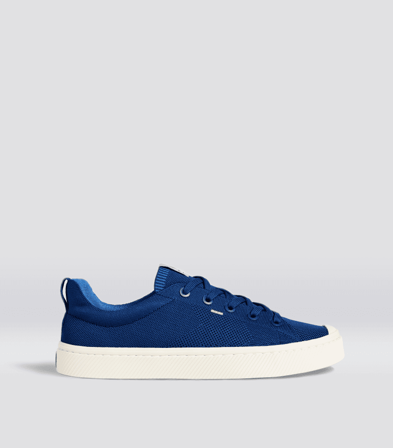 ibi mineral blue knit sneaker.side view 8c3aab0a d645 4523 ab97 4124871742b8