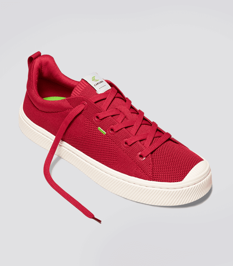 ibi raw red knit sneaker men.fb feed