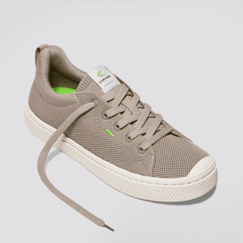 ibi sand beige knit sneaker women.fb feed