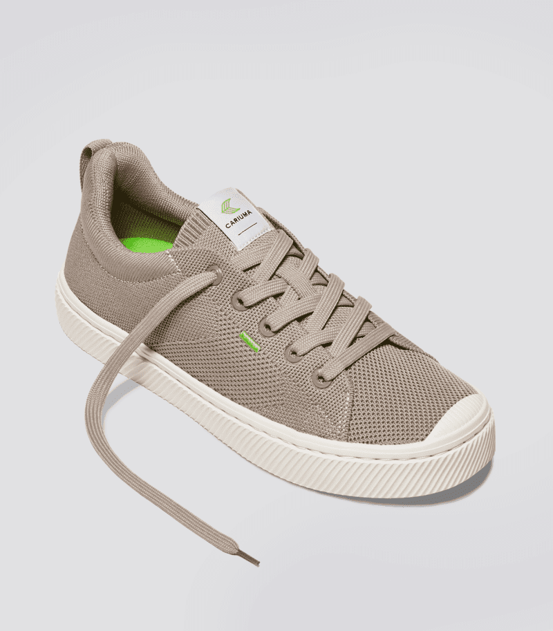 ibi sand beige knit sneaker women.hover