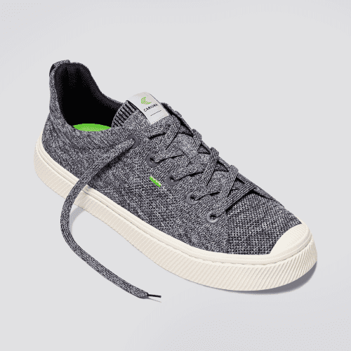 ibi stone grey knit sneaker men.hover