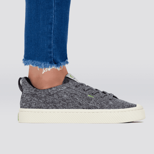 ibi stone grey knit sneaker women.slideshow6