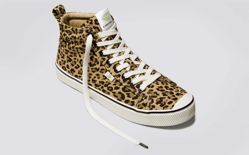 leopard oca high leopard canvas sneaker.feature 1