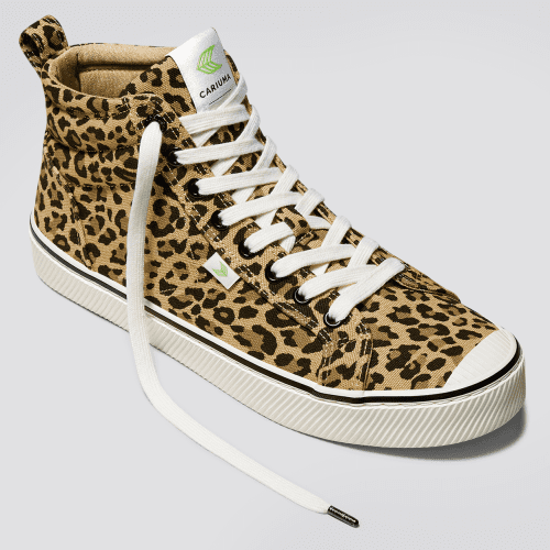 leopard oca high leopard canvas sneaker.feature 1 baf107b7 1d34 44f1 8fdd a2c5d8cbd68a