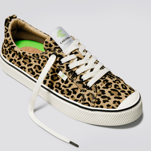 leopard oca low leopard canvas sneaker.slideshow3