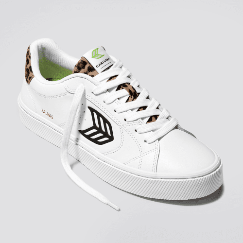 leopard salvas white leopard leather sneaker.fb feed