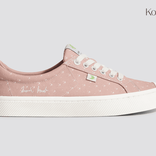 marie kondo rose canvas sneaker.slideshow1