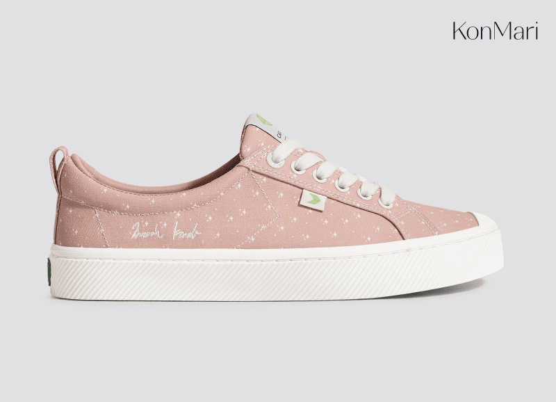 marie kondo rose canvas sneaker.slideshow1