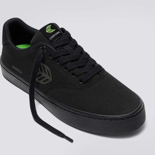 naioca all black canvas sneaker.slideshow2