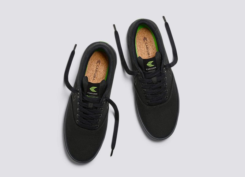 naioca all black canvas sneaker.slideshow5