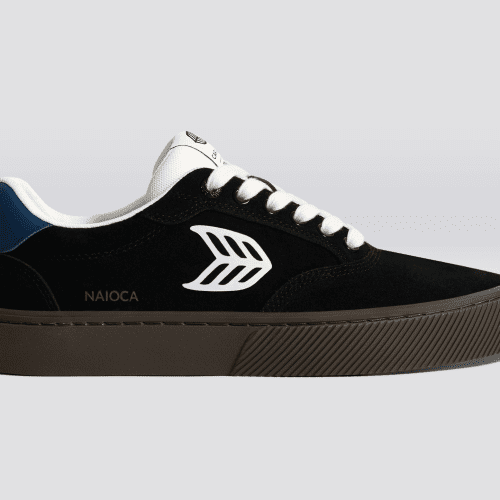 naioca black teak suede sneaker.slideshow1