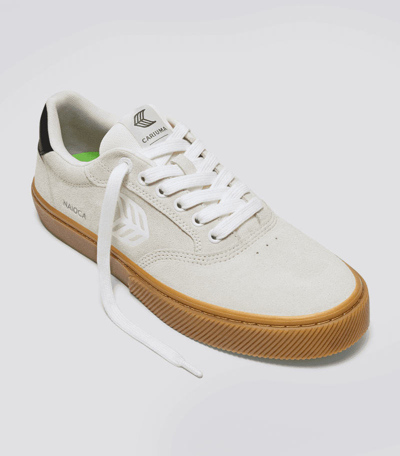 naioca off white vintage gum suede sneaker.fb feed