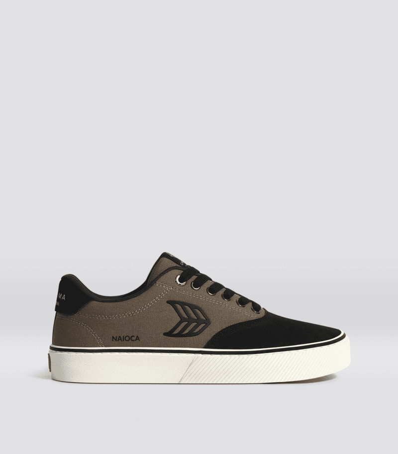 naioca pro dark khaki black sneaker.side view 049abf83 cecf 471a a33c 7cad0ecdce85