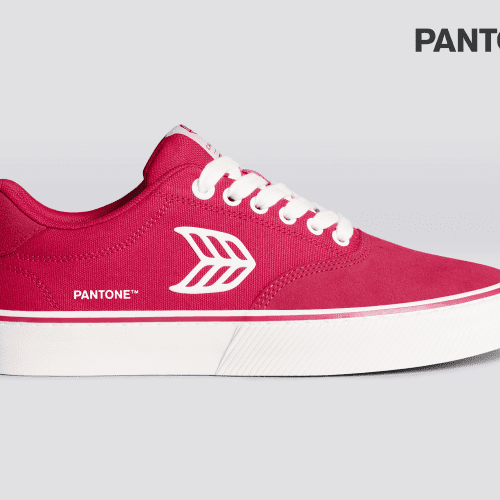 naioca pro pantone viva magenta off white canvas sneaker.slideshow1 8ea0a033 b7c4 45f1 83fb 5c4c469b4ad2