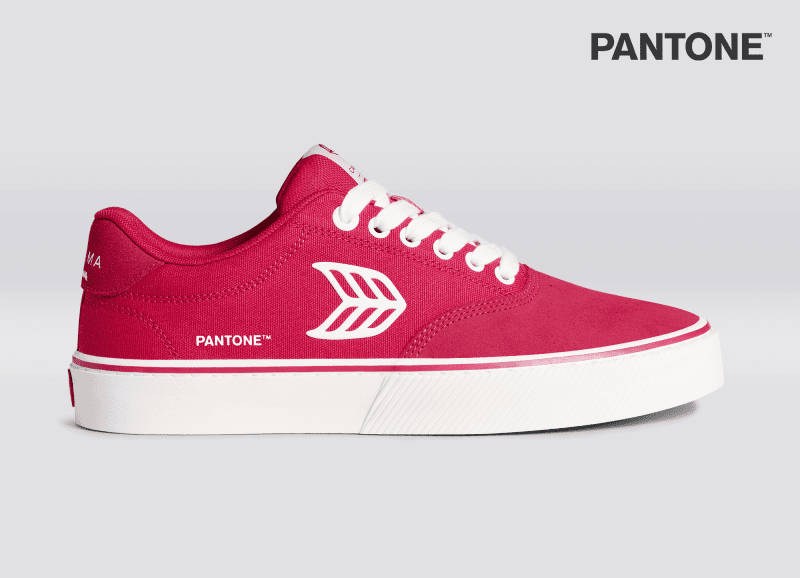 naioca pro pantone viva magenta off white canvas sneaker.slideshow1 8ea0a033 b7c4 45f1 83fb 5c4c469b4ad2