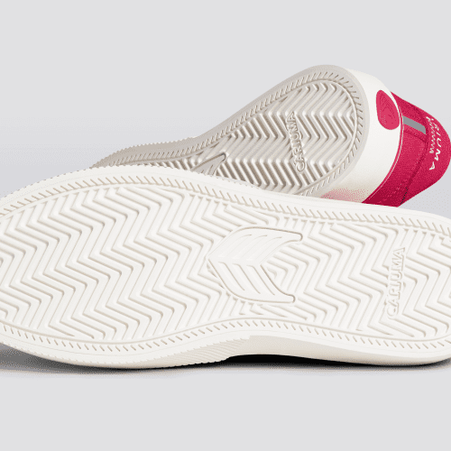 naioca pro pantone viva magenta off white canvas sneaker.slideshow2 60b7b588 34c0 4f01 941f c3d6b25c0eaf