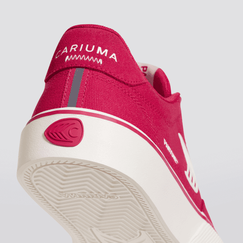 naioca pro pantone viva magenta off white canvas sneaker.slideshow4 a7329cb8 0787 49a0 b092 415a5a217f87