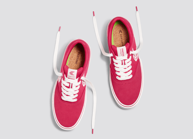 naioca pro pantone viva magenta off white canvas sneaker.slideshow5 4035b191 ab9c 4523 b420 2ae4fef99ae4