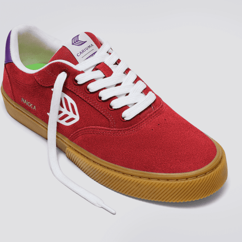 naioca red gum suede sneaker.slideshow2