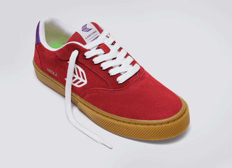 naioca red gum suede sneaker.slideshow2