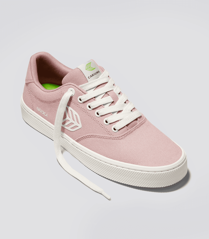 naioca rose canvas sneaker.fb feed