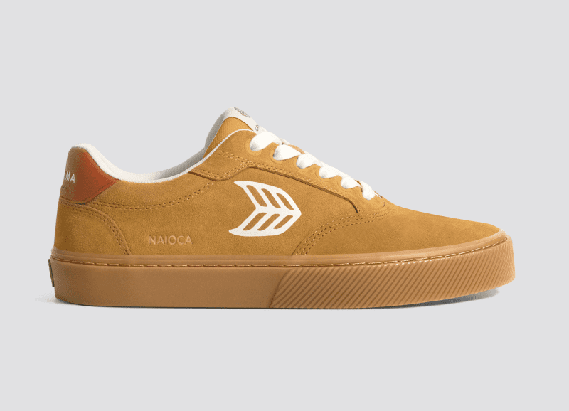 naioca yellow gum suede sneaker.slideshow1