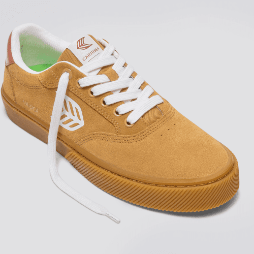 naioca yellow gum suede sneaker.slideshow2