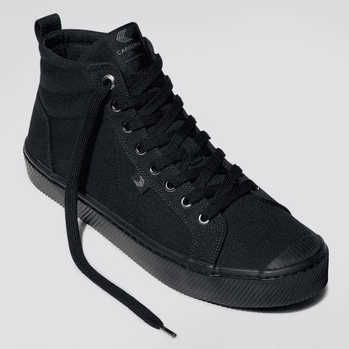 oca high all black canvas sneaker.feature 1 fbac54ea c467 44c3 b623 4a8c4244d98a