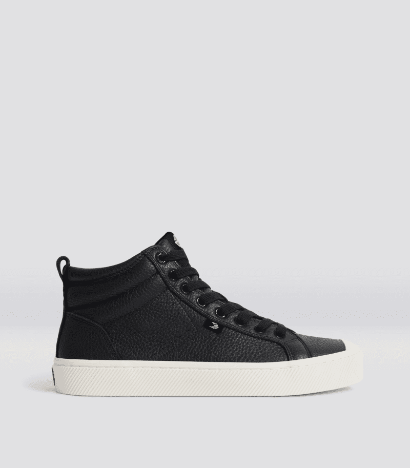 oca high black premium leather sneaker.side view c3b36fdb ebf9 419d b6b4 9209c5bd4437