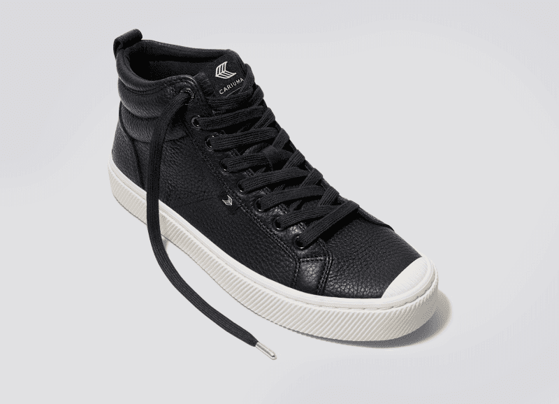 oca high black premium leather sneaker.slideshow2 6278fac0 751e 4e61 b508 47aac74f33c4