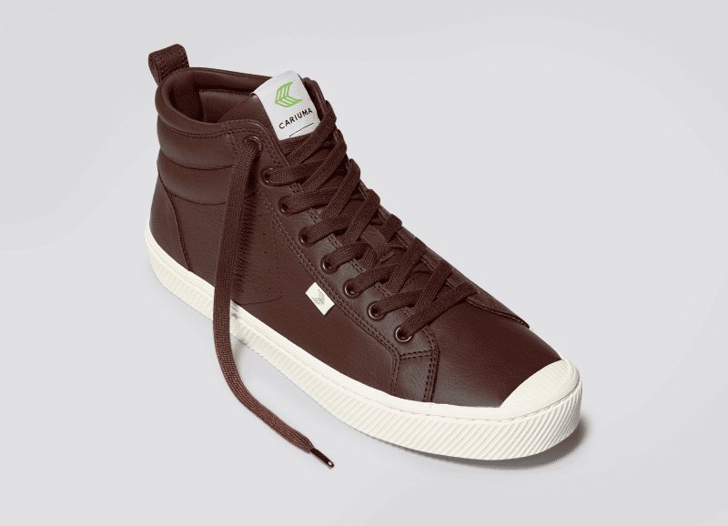 oca high brown premium leather sneaker.slideshow3