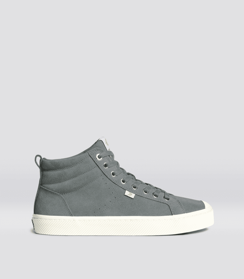 oca high charcoal grey suede sneaker.side view 1c8e7748 c089 4f6f 8f21 cba861ed5b6f