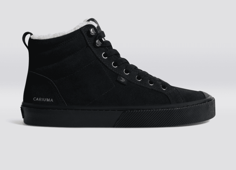 oca high therma hooks all black suede sneaker.slideshow1